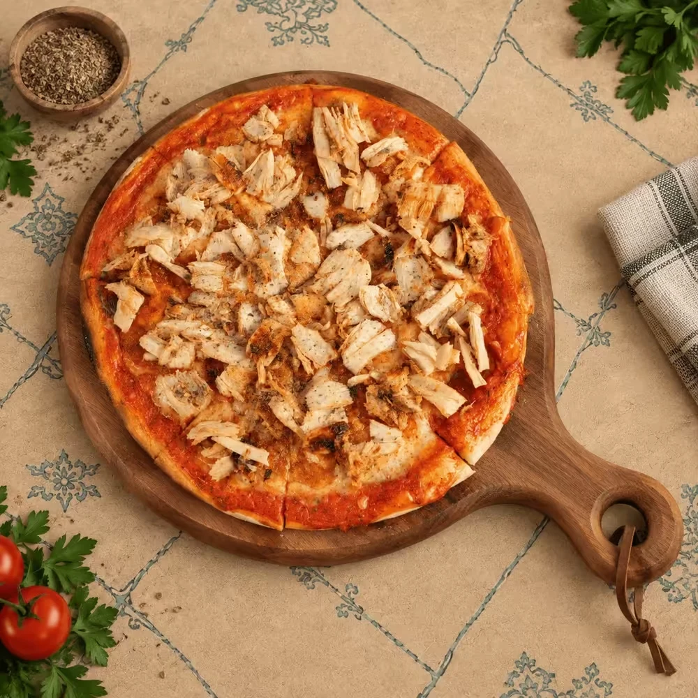 بيتزا شاورما دجاج — شناشيل