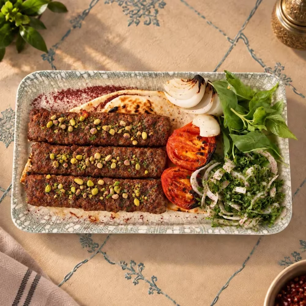 كباب بالفستق — شناشيل
